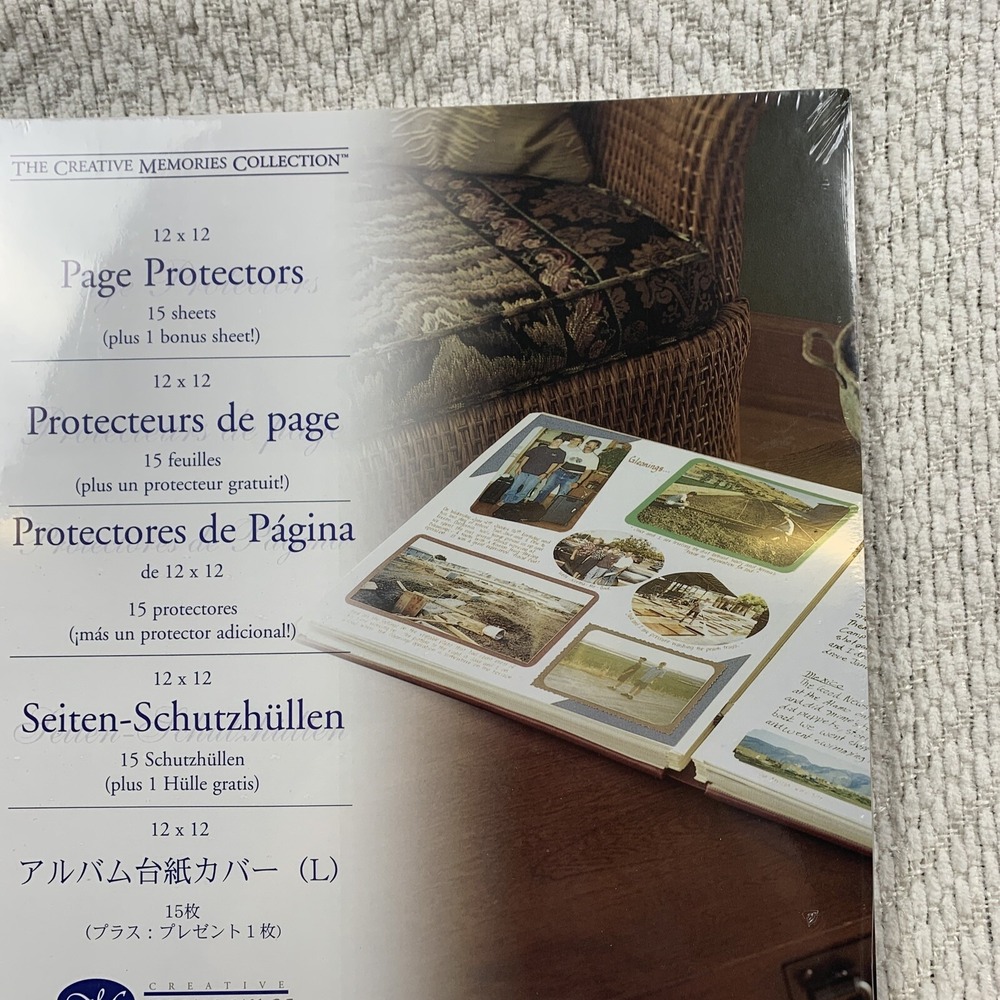 The Creative Memories Collection 12 x 12 Page Protectors 15 Sheets Plus 1 Bonus - Picture 5 of 7